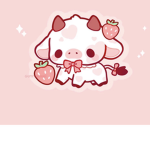 PREPPY STRAWBERRY COW’S