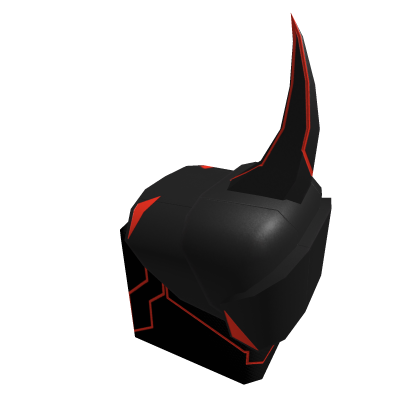 ♾️ Black & red Cyber Ninja Armor Left Arm R15 Roblox item