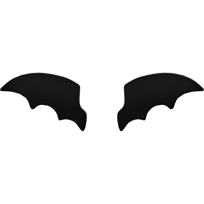 ♡ mini gloomy black bat kitty wings