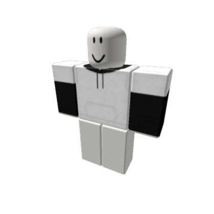 Black and White Hoodie Champion Sweater Roblox decal
