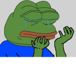 pepe is sad ok : (