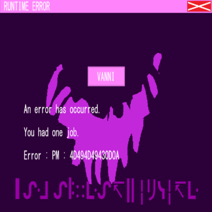 Runtime Error Roblox decal