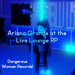 Ariana Grande at the Live Lounge