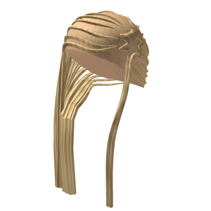 Roblox Item Bleached Star-Stitched Lemonade Braids