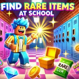 Find rare items at school