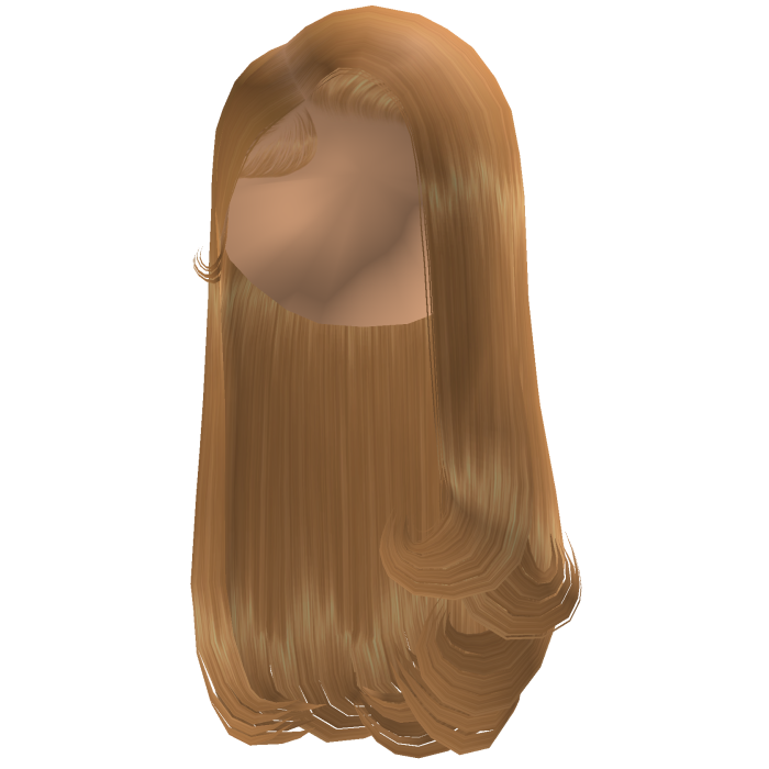 Deep Side Part Curled up Ends [Blonde]
