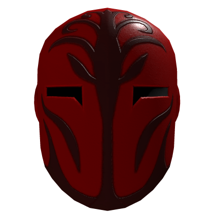Red Temple Guard Mask