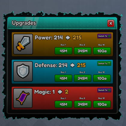 Simulator Upgrade GUI