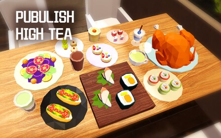 ☕Publish High Tea Simulator🎂