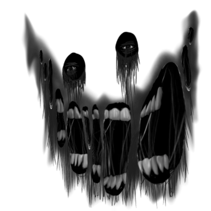 Scary face Roblox decal