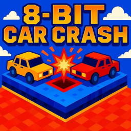 8-bit Car Crash icon