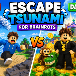 🌊 Escape Tsunami for Brainrots