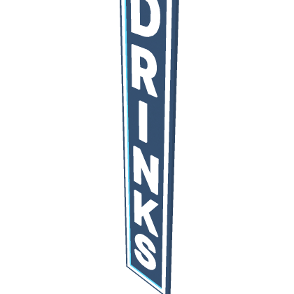 ⚡ White 'Drinks' Neon Sign Pink Wall