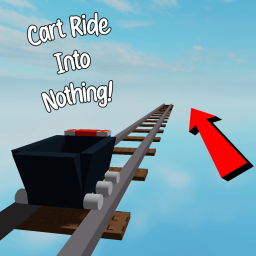 Cart ride into nothing!
