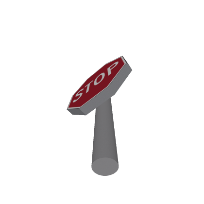 stop sign by dolphin dude