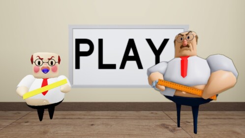 ✏️ESCAPE BABY TEACHER SCHOOL! (Obby)📐