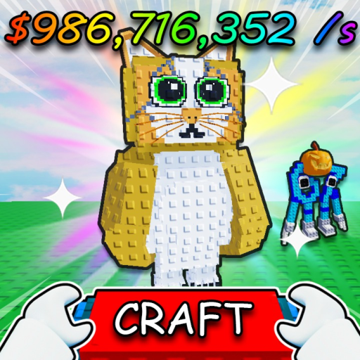 🎁Craft A Brainrot Home [Halloween] official Roblox game thumbnail