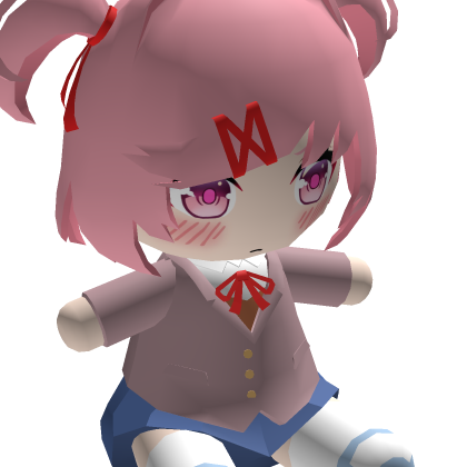 🥚 Joyful Sleek Natsuki Plushie Doll Cute Ani...