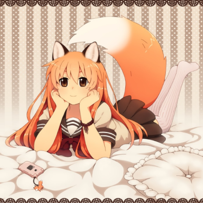 Kawaii Anime Fox Girl Roblox decal