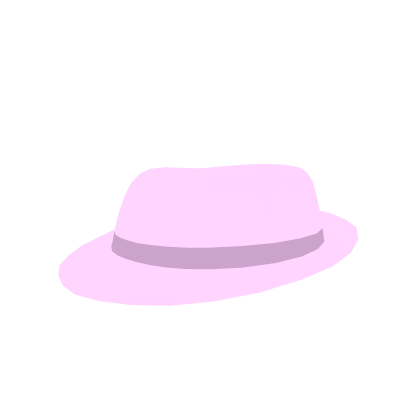 Pastel Pink Neon Glow Fedora thumbnail