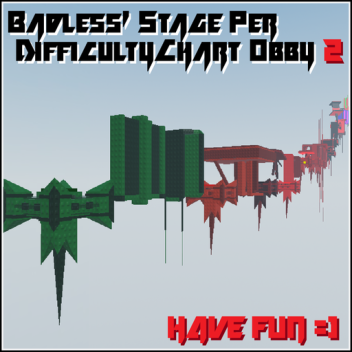 Badless' Stufe pro Schwierigkeitstabelle Obby 2