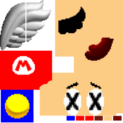 dead mario for this is a bagel Roblox decal