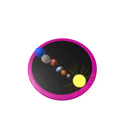 solar system medal