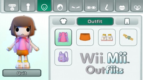 [NEW] Low Poly Wii Mii Outfits