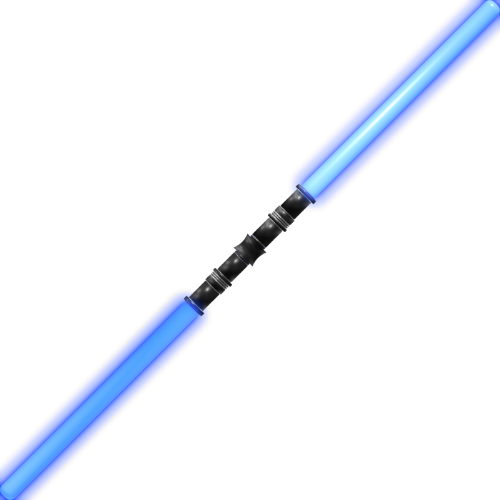 (Emissive) Glowing Blue Laser Saber