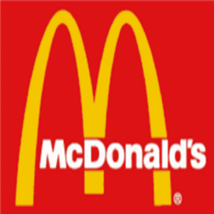 mcdonald's logo Roblox decal