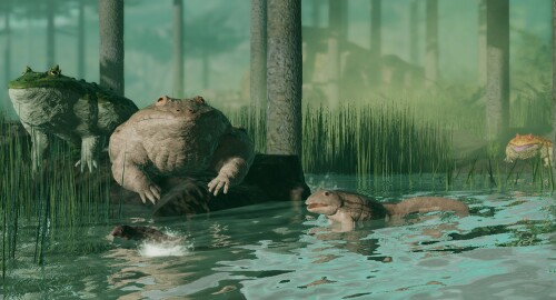 [🐸Amphibians!] Dinosaur Simulator