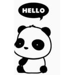 Asthetic pandas