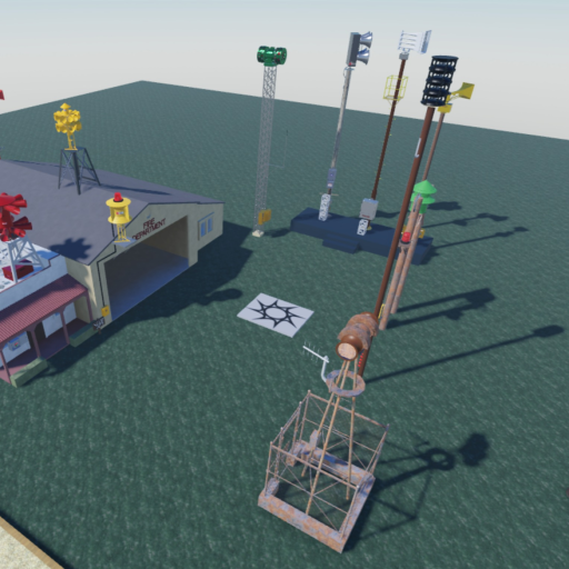 Tornado siren testing place