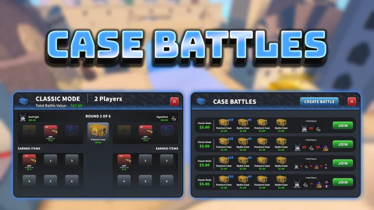 CASE BATTLES UPDATE