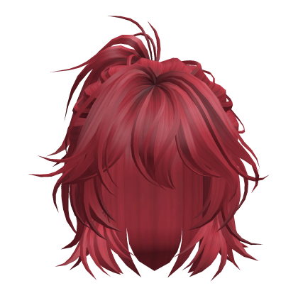 【感謝価格】 Red Short Roblox - Hair Half-Up ジャケット・アウター