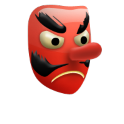 Japanese Goblin Emoji Roblox decal