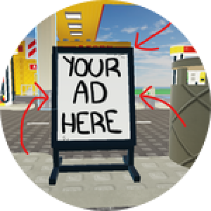 Advertisement in Game - Roblox