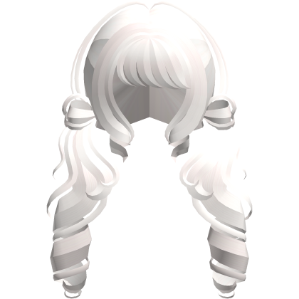 ╰♡ cutecore dolly moe low curly pigtails blonde Roblox item