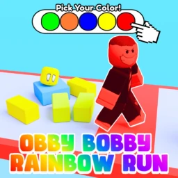 Obby Bobby Rainbow Run icon