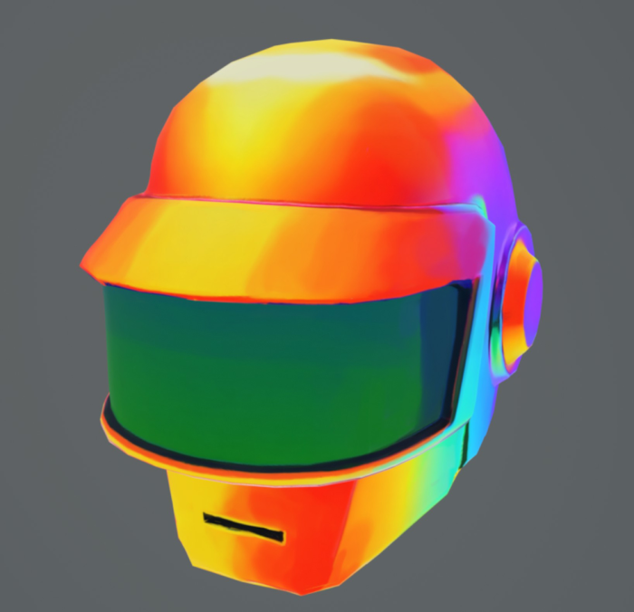 Colorful Visor Helmet preview 1