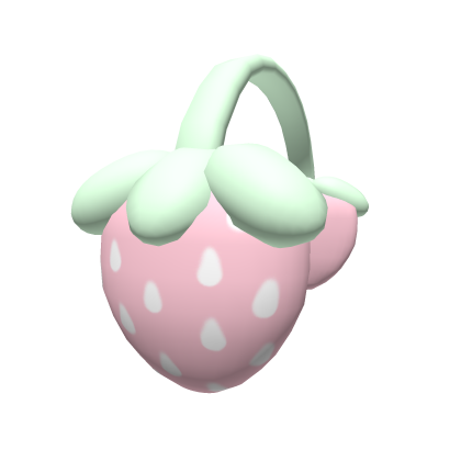 strawberry earmuffs