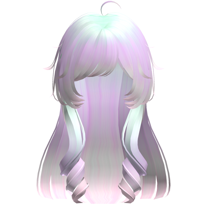 pastel goth sweet cutecore layered hair