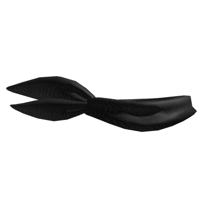 Neck Scarf Moe Bandanna (black)