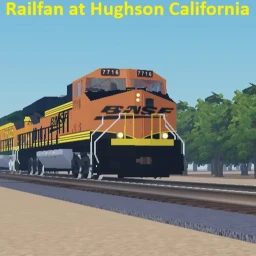 Railfan at Hughson California icon