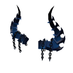 [Ultra Limited ⭐] NBR Blue Ice Horns ❄️
