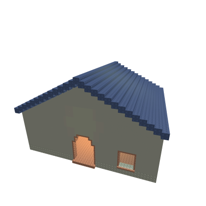 Empty stud house