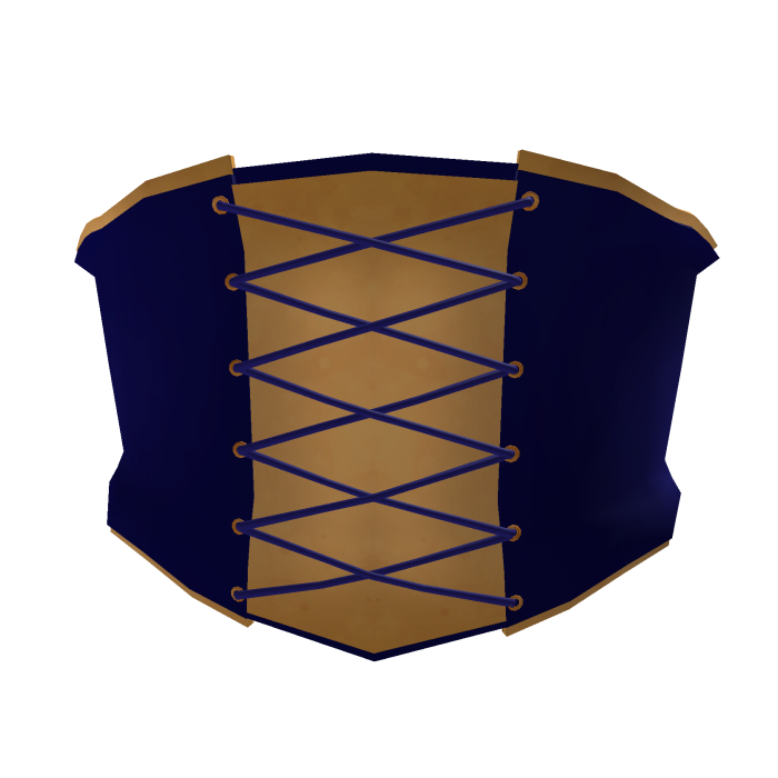 🎭 Jester's Corset - Moon [Blue & Gold] [2.0]