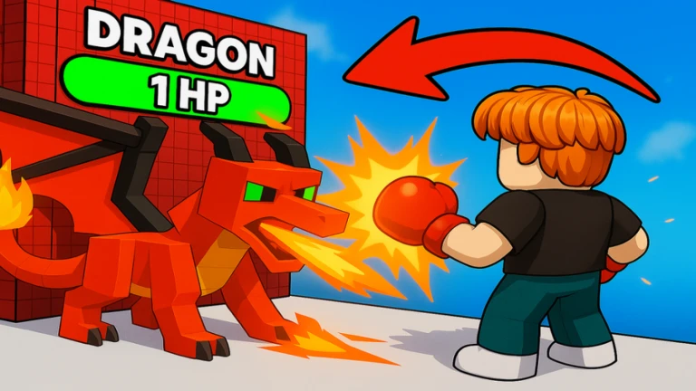 [⚔️STAGES!]🥊Punch Dragons Simulator🥊