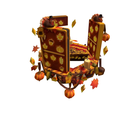 Thanksgiving Domino Crown