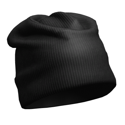 Worn Black Beanie Roblox item